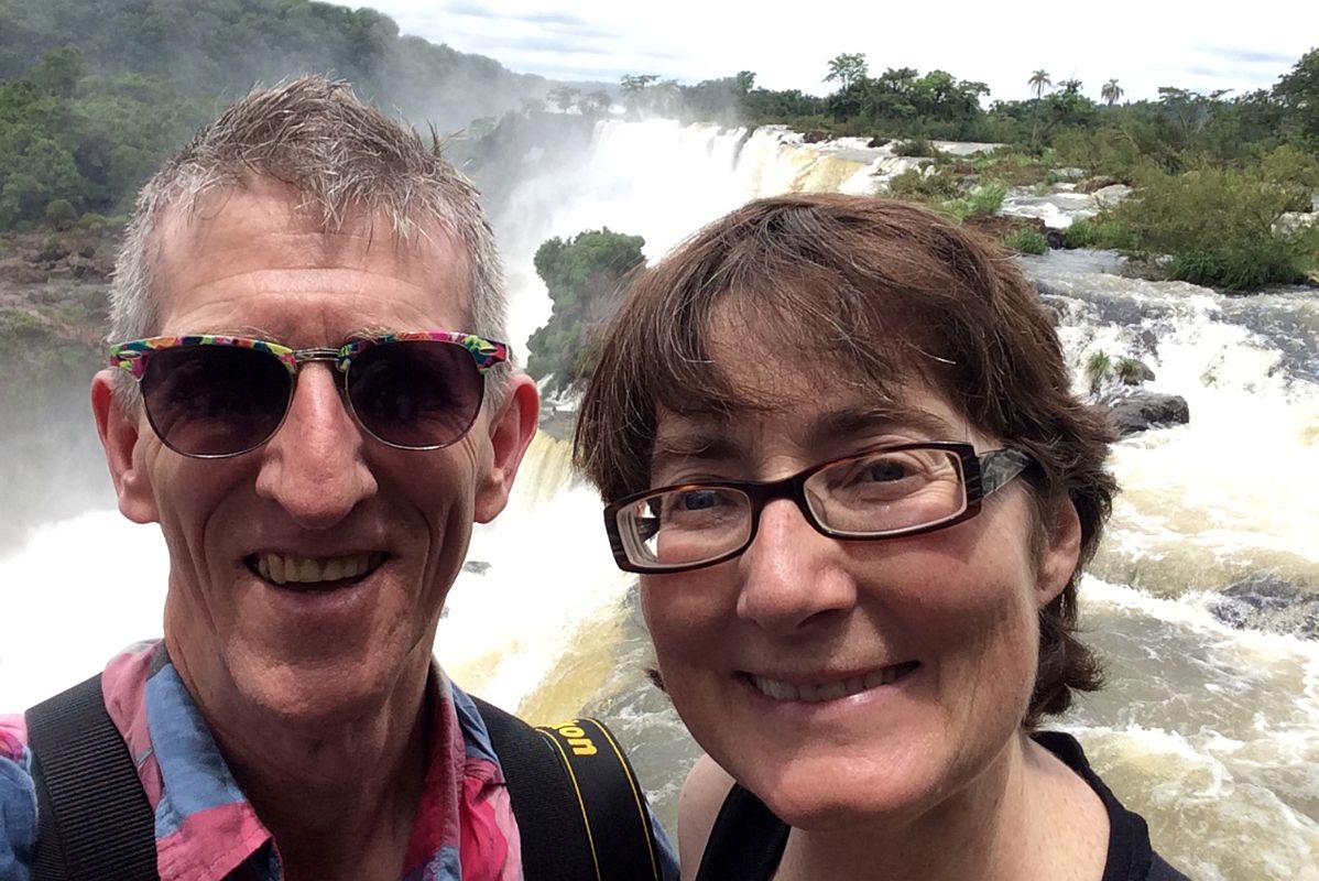 32 Jerome And Charlotte Ryan On Paseo Superior Upper Trail Iguazu Falls Argentina